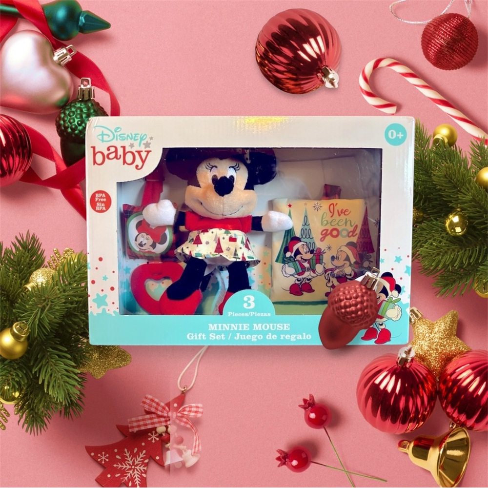 🎄🎁🎄Christmas Minnie Mouse Baby Gift Set